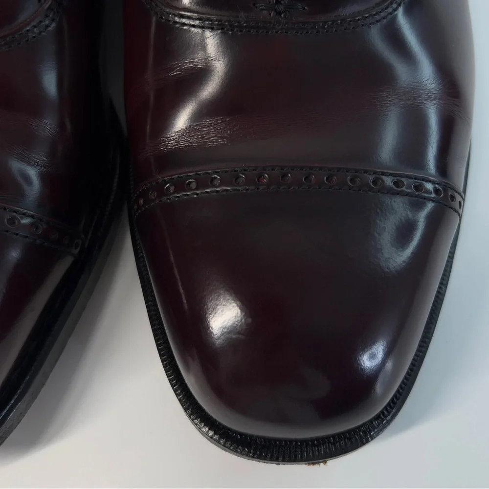 FLORSHEIM Sorrento Oxford Men’s Size 11 Burgundy Lace Up